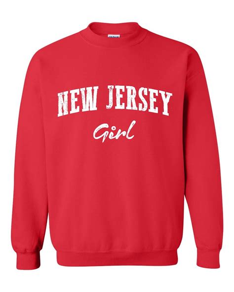 Iwpf Women Sweatshirts And Hoodies New Jersey Girl