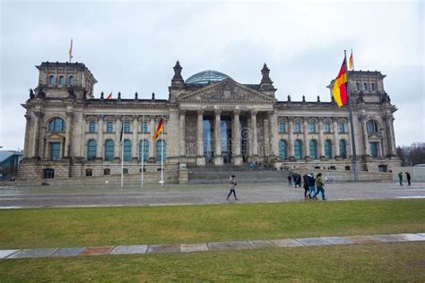 The Reichstag Building Of German Government In Berlin Editorial Stock