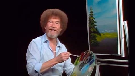 Bob Ross Iconic Canvas From Inaugural Tv Show The Joy Of Painting
