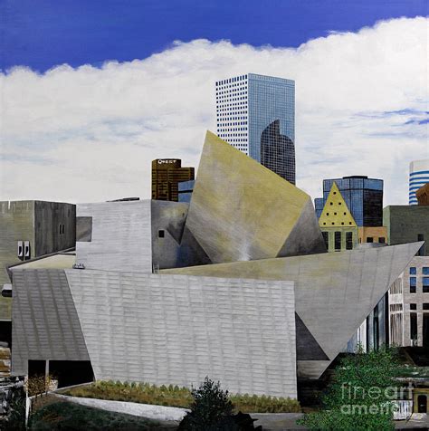 Denver Modern Art Museum Painting By Konnie Laumer