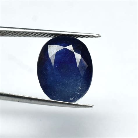 Natural Blue Sapphire Faceted Sapphire Oval Cut 1460ctsloose Etsy