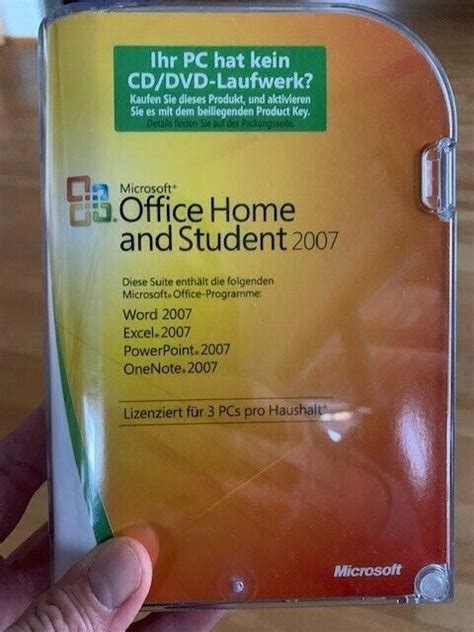 Microsoft Office Home And Student 2007 Lizenz Medien 3