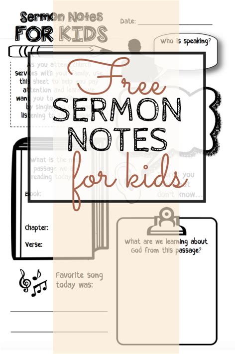 Free Childrens Church Bulletin Templates Printable Templates