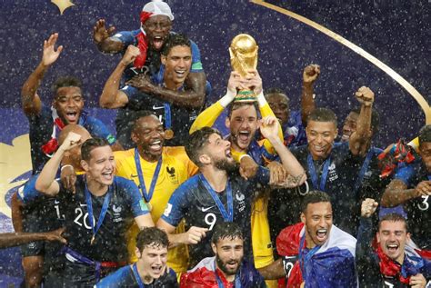Football France Lift Second World Cup After Winning Classic Final