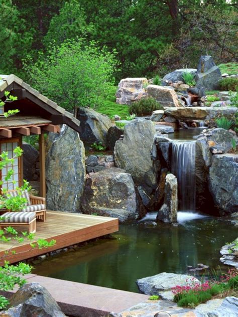 Diy Garden Pond Waterfall For Your Back Yard Talkdecor