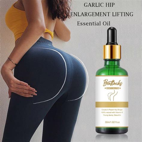 Herbal Hip Lift Up Buttock Enhancement Massage Essential Oil Effective