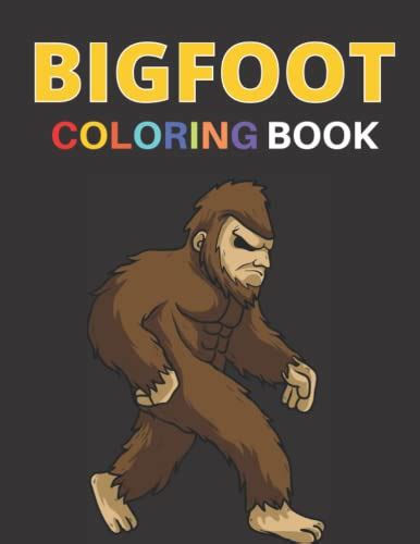 Bigfoot Coloring Book Fun Coloring Pages And Illustrations For Kids