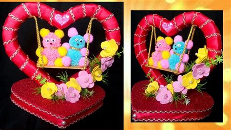 Check spelling or type a new query. DIY Valentine's day Gift/Showpiece | Teddy on Swing - YouTube
