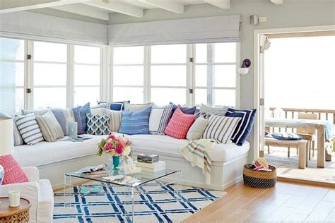 Stylish Beach Cottage Sofa In 2020 Trending Decor Small Room