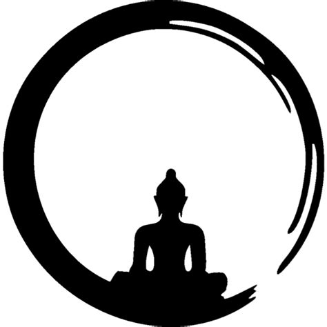 Meditación Zen Black Chan La Meditación Png Y Vector Para Descargar