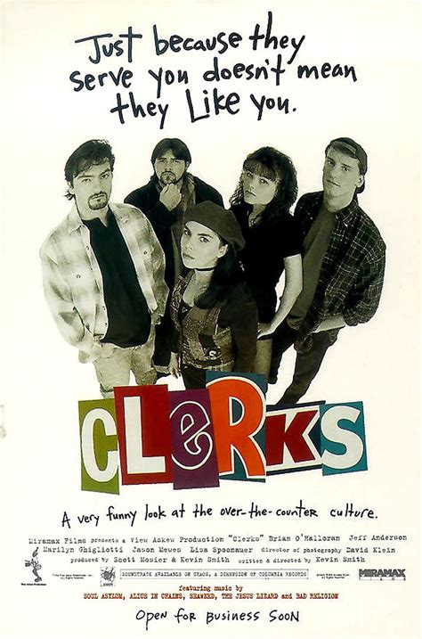 The review aggregation website considers multiple factors when stacking up the best comedies: CLERKS - Comedy Movie Posters