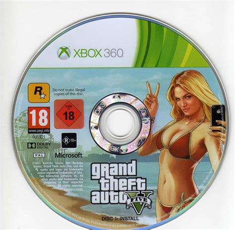 Grand Theft Auto V 2013 Xbox 360 Box Cover Art Mobygames