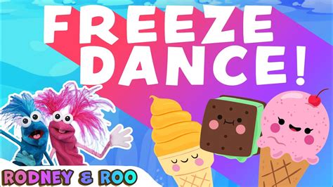 Freeze Dance Kids Dance Along Rodney And Roo Youtube