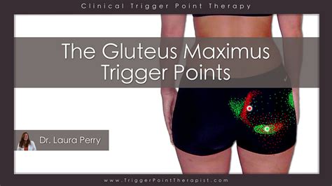 Gluteus Maximus Trigger Points A Real Pain In The Rear End