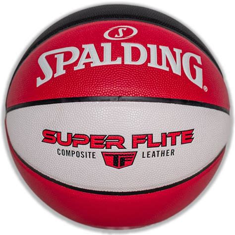 Spalding Basketball Super Elite Red White Black Red Black
