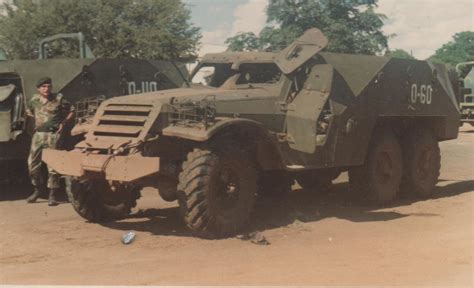 Captured Russian Apc Now In Rhodesian Service Army Day Man Of War