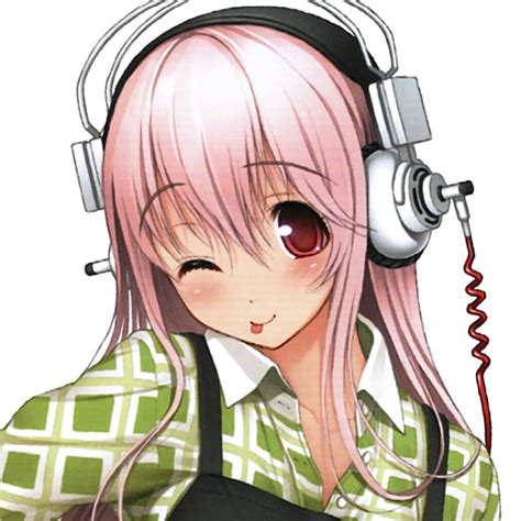 Super Sonico Icon Cute Anime Character Favorite Character Anime