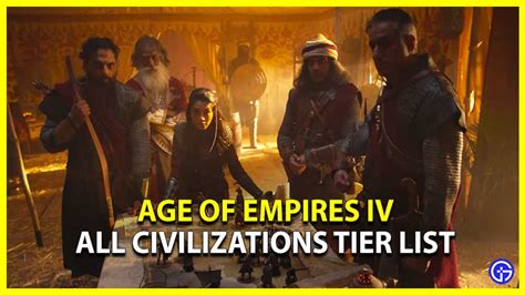 Age Of Empires 4 Best Civilizations Tier List Aoe 4 Factions