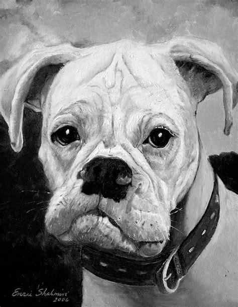 Boxer Custom Pet Portrait 9 X 12 By Enzieshahmiridesigns Boxer Dogs