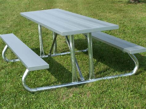 Aluminum Picnic Tables Steel Legs Memphis Net And Twine