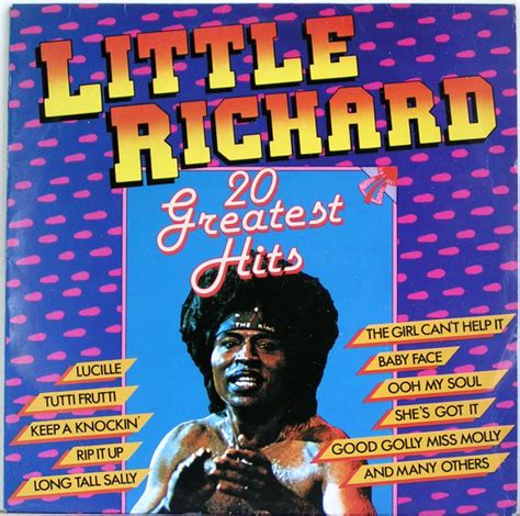 Little Richard 20 Greatest Hits Releases Discogs