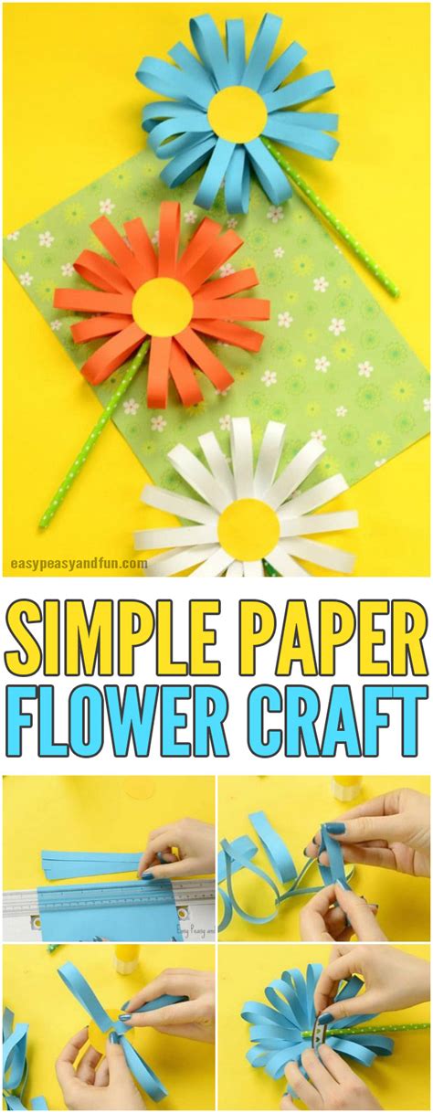 How To Make A Paper Flower Step By Step