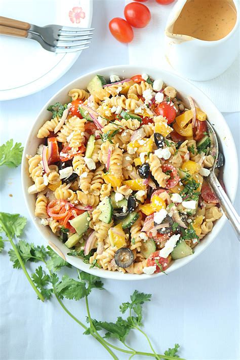 It's also known as pasta wheat because it's often the main ingredient used to is semolina healthy? No Cook Healthy Pasta Salad, Healthy veggie pasta salad