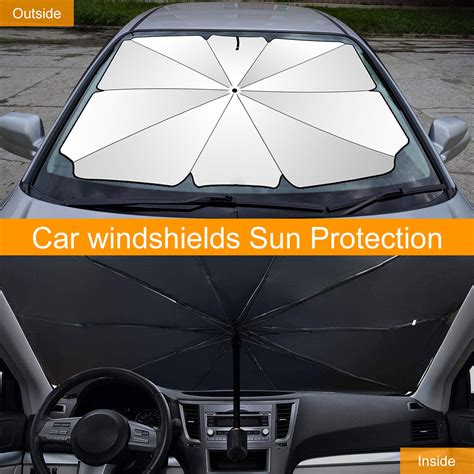 Buy Longrv Car Windshield Sunshade Umbrella 49 X 26 Inch Front Window