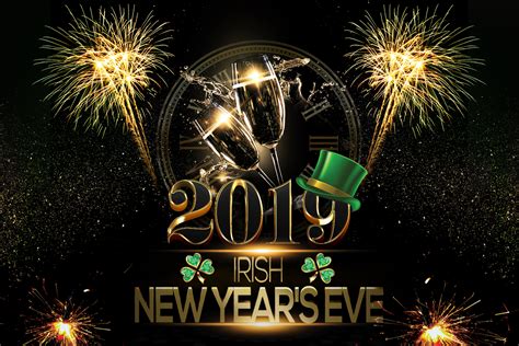 Following dinner, guests are also invited to step into the lobby lounge beginning at 9:00 p.m. Irish New Year 2019 - Hennesseys Bar - Kitchen - Garden