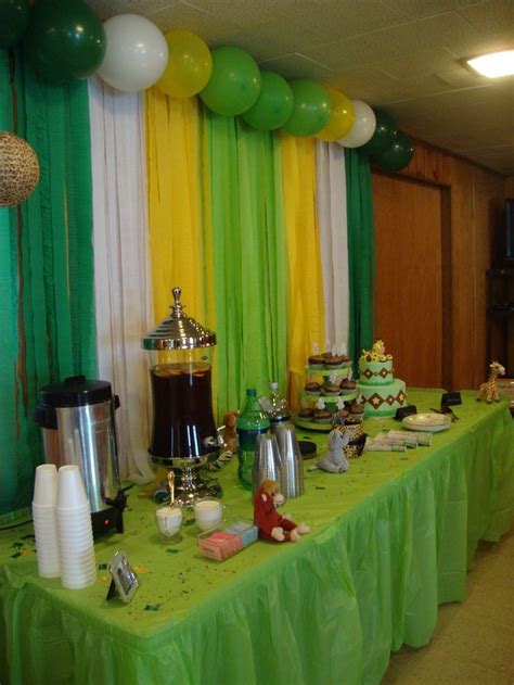 Safari themed cake topper, foam animals, decorations for a baby shower or birthday. Pin em shower