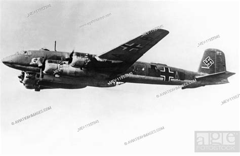 Luftwaffe Kg40 Focke Wulf Fw200 Condor Stock Photo Picture And