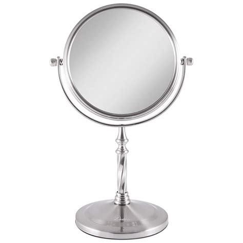 Satin Nickel Swivel 5x Magnification Makeup Mirror 6h262 Lamps Plus