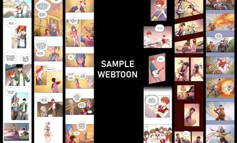 Draw Your Webtoon Manga Or Comics For You By Plumbrough Art Fiverr