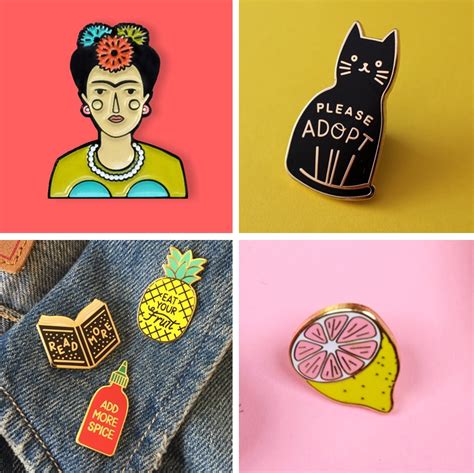 20 Enamel Pins To Creatively Accessorize Your Outfit My Modern Met
