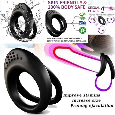 Male Scrotum Testicle Squeeze Ring Cage Penis Stretcher Enhancer Men