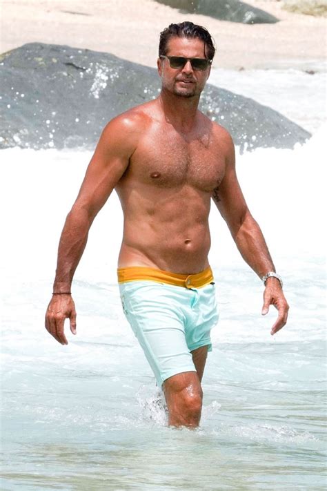 David Charvet Shirtless On St Barts Vacation Still A Baywatch Hunk