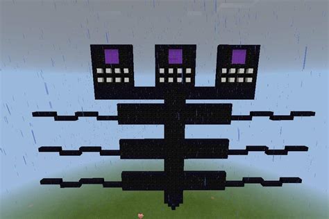 This Is A Pixel Art Of A Wither Storm From Minecraft Story Mode I Made