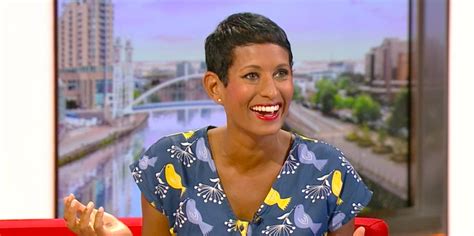 Bbc Breakfast Host Naga Munchetty Shares Pictures Of Her Cutting Her Own Hair At Home