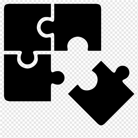 Black Puzzle Logo Portal Jigsaw Puzzles Computer Icons Problem Solving