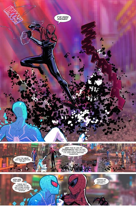 Spider Verse Digital Spider Man Fan Comic Page 6 By Joeyvazquez On