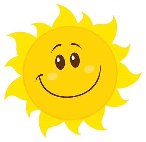Royalty Free Smiling Sun Clip Art Vector Images