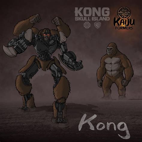 Kaijuformers By Theamazingspino Kong Godzilla Comics Kaiju Monsters