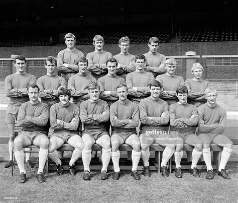 Birmingham City football team, 1st August 1968. Back row  Garry