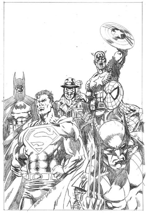 Marvel Heroes Sketches At Explore Collection Of