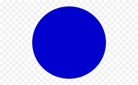 Blue Dot With Transparency Dark Blue Circle Dot Emojiblue Dot Emoji