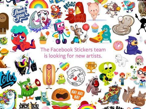 Facebook Stickers Stickers Sticker Design New Artists