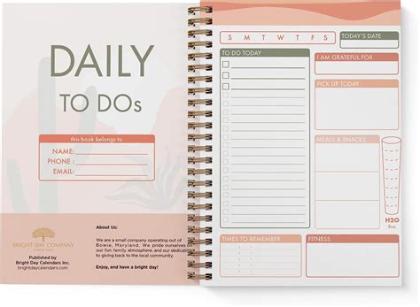 Buy Undated To Do List Daily Task Checklist Planner Time Management