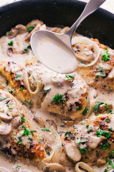 Serve over chicken or pork. Creamy Garlic Chicken Marsala | Recipe in 2020 | Food ...