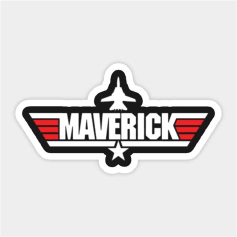 Custom Top Gun Maverick Top Gun Sticker Teepublic