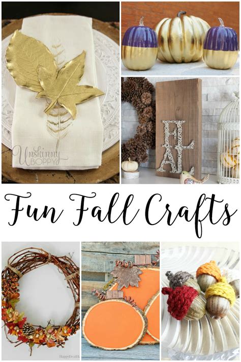 Fun And Easy Fall Crafts And Decor Projects Busy Being
